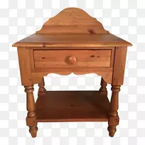 床头柜抽屉木料染色桌