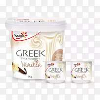 奶油酸奶牛奶希腊酸奶营养事实标签-牛奶