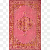 波斯地毯东方地毯清洁室-粉红色地毯