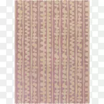 纺织长方形地毯-粉红色地毯
