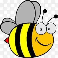蜜蜂卡通-蜜蜂