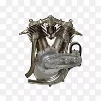 v-双引擎哈雷-戴维森进化引擎摩托车-摩托车