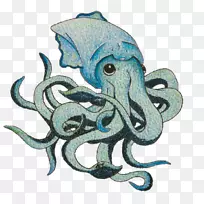章鱼微软天蓝色传奇生物-亚历克斯帕迪拉