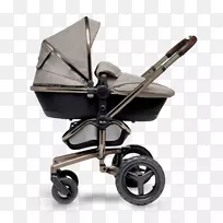 婴儿运输银十字婴儿iCandy桃婴儿和蹒跚学步的汽车座椅