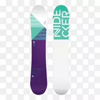 Nidecker滑雪板女式滑雪板(2017年)高山滑雪-滑雪板
