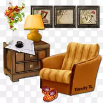 躺椅，巴塞罗那椅，沙发，布尔诺椅，翼椅