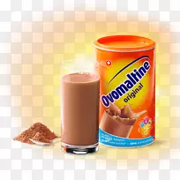 奥瓦尔丁奶油巧克力棒热巧克力牛奶