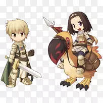 Ragnarok Online ro：懒散地欣赏Ragnarok经典的MMORPG骑士Ragnark-Knight