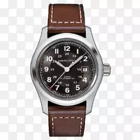 汉密尔顿卡其国王汉密尔顿手表公司汉密尔顿卡其场石英表带手表