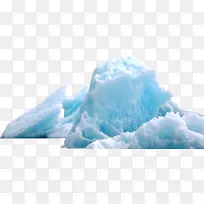冰山冰川北极极地冰盖冰架冰山