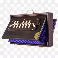 Shruti盒乐器坦普拉-印度乐器