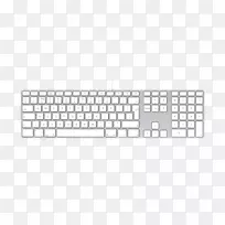 苹果键盘电脑键盘Mac笔记本亲苹果无线键盘-数字键盘