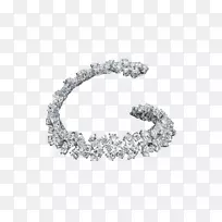 耳环哈利·温斯顿公司珠宝钻石手镯-珠宝