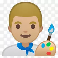 人类肤色苹果色表情-android奥利奥