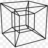 超立方体五维空间四维空间立方体