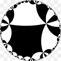 圆点白色黑色m形剪贴画圈