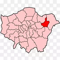 伦敦南沃克区、伦敦伊斯灵顿区、威斯敏斯特市、伦敦树皮区和雷德布里奇区
