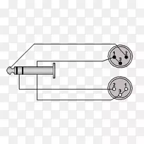 连接器和紧固件的性别.xlr连接器