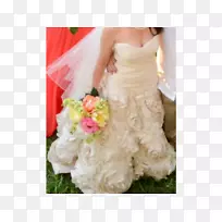 婚纱花卉设计剪花新娘-婚礼