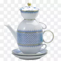茶壶茶碟，莫塔赫德&公司茶