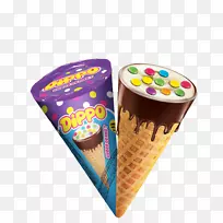 冰淇淋圆锥形糖果-冰淇淋