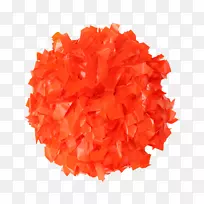 拉拉队啦啦队-坦西-塑料-橙色