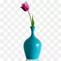 花瓶动画静物摄影花瓶