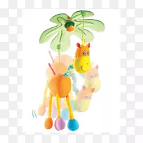 长颈鹿毛绒玩具&婴儿长颈鹿玩具
