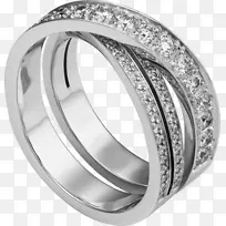 结婚戒指卡地亚钻石订婚戒指结婚戒指