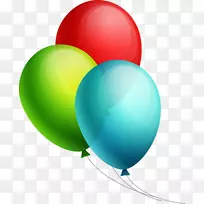 玩具气球生日热气球派对-气球