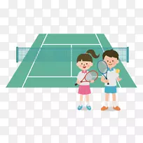 网球中心运动网球拍-网球