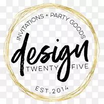 婚礼邀请函标志单身派对设计工作室-设计