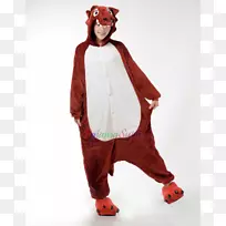 大灰狼，灰狼，鬼怪服装-恐龙足迹