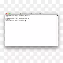 MacBook终端MacOS命令-离子键