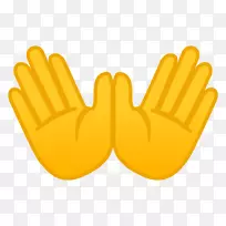 Emojipedia手势手指-表情符号