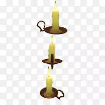 烛台灯-蜡烛