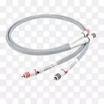 扬声器电线电缆高保真电缆家庭影院系统RCA连接器
