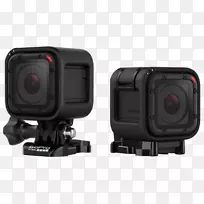 GoPro Hero4会话照相机GoPro英雄会话GoPro英雄5会话-GoPro