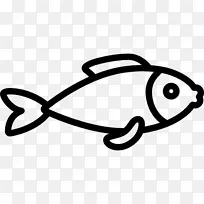 电脑图标食用鱼夹艺术烤鱼