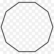 十角正多边形内角几何形状
