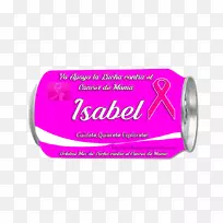 品牌粉红色m字体-伊莎贝尔