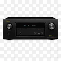 Denon AVR-x3400h 7.2声道av接收机Denon AVR x3400h家庭影院系统