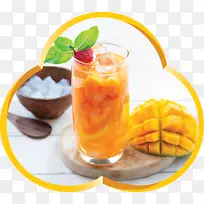 橙汁饮料长岛冰茶哈维沃班格鸡尾酒装饰冰茶