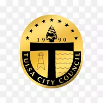 塔尔萨市议会塔尔萨发展局标志-城市
