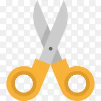 剪刀工具电脑图标剪刀