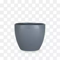塑料花盆杯设计