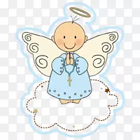 天使洗礼第一次圣餐婴儿剪贴画-天使