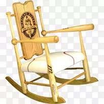 摇椅棒球手套椅