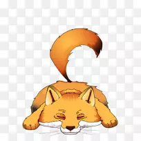 胡须红狐猫