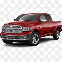 Ram卡车躲开撞拾克莱斯勒吉普车-ram 1500
